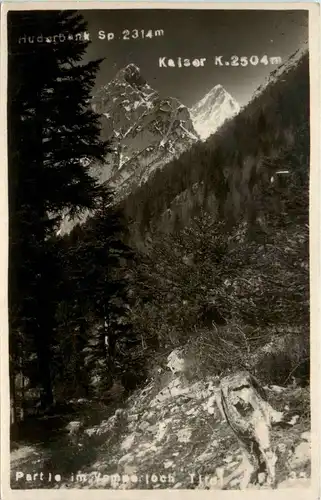 Kaisergebirge, Kufstein und Umgebung/Tirol - Partie im Vomerjoch -327364