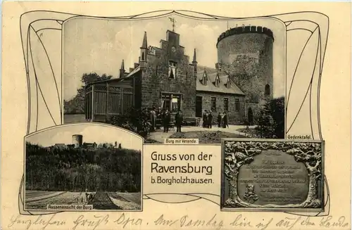 Gruss von der Ravensburg bei Borgholzhausen -407386