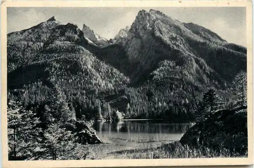 Kaisergebirge, Kufstein und Umgebung - Hintersee mit Hochkalter -327446