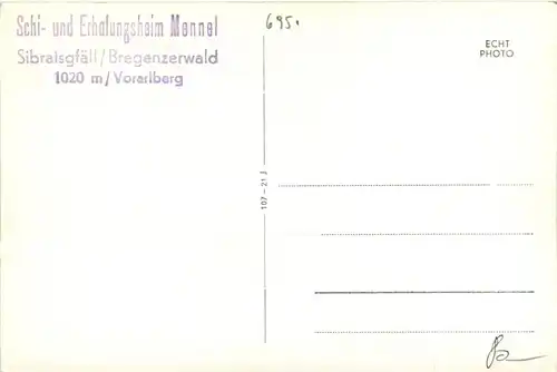 Vorarlberg/Bregenz, Lindau und Umgebung - Sibratsgfäll in Vorarlberg -335368