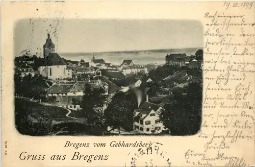 Bregenz/Vorarlberg, div.Orte und Umgebung - Bregenz vom Gebhardsberg -336450