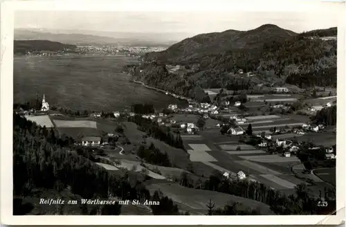 Wörthersee/Kärnten und Umgebung - Wörthersee, Reifnitz mit St. Anna -319838