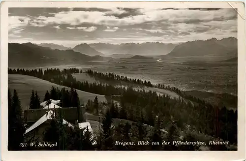 Vorarlberg/Bregenz/ Lindau und Umgebung - Bregenz, Blick von der Pfänderspitze -335442