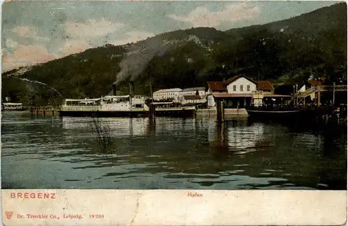 Bregenz/Vorarlberg, div.Orte und Umgebung - Bregenz, Hafen -336456