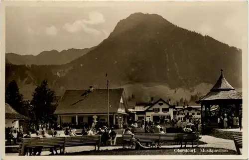 Oberstdorf/Bayern und Umgebung - Oberstdorf, Musikpavillon -319960