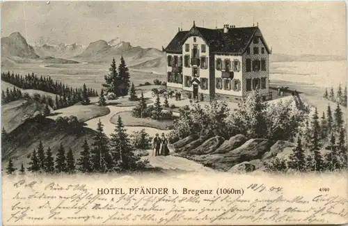 Bregenz/Vorarlberg, div. Orte und Umgebung - Bregenz, Hotel Pfänder -336516