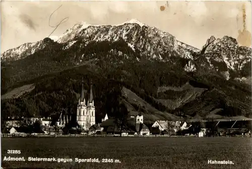 Admont/Gesäuse/Steiermark und Umgebung - Admont, gegen Sparafeld -335530