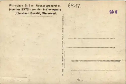 Admont/Gesäuse/Steiermark und Umgebung - Gesäuse, div. Berge -335550