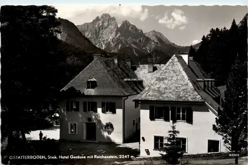 Admont/Gesäuse und Umgebung - Gstatterboden, Hotel Gesäuse mit Reichenstein -336654