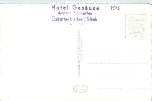 Admont/Gesäuse und Umgebung - Gstatterboden, Hotel Gesäuse mit Reichenstein -336654