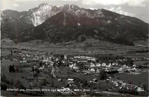 Admont/Gesäuse/Steiermark und Umgebung - Admont: gegen Hexenturm, Natterriegel -335606