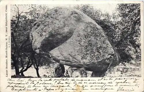 Large Boulder - Noth Salem near Ridgefield -407362