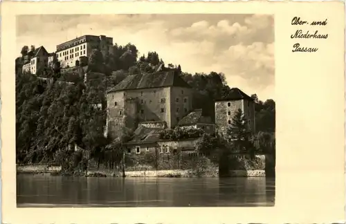 Passau, Bayern - Ober- und Niederhaus -327816