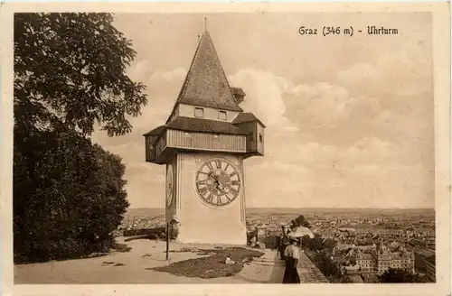 Graz/Steiermark - uhrturm -335940