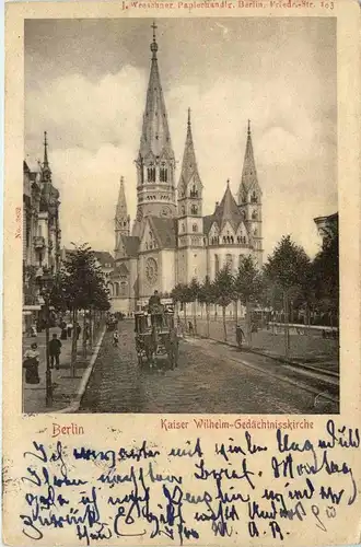 Berlin-Charlottenburg - Kaiser Wilhelm Gedächtnis Kirche, -320300