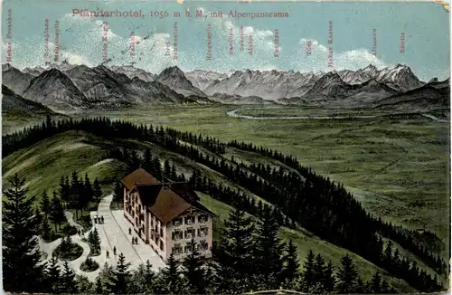 Bregenz/Vorarlberg, div. Orte und Umgebung - Pfänderhotel mit Alpenpanorama -336584