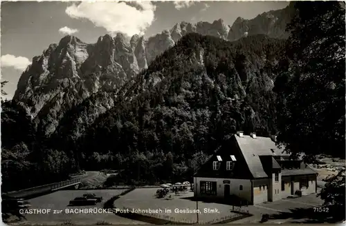 Admont/Gesäuse und Umgebung - Gasthof zur Bachbrücke. Post Johnsbach im Gesäuse -336644