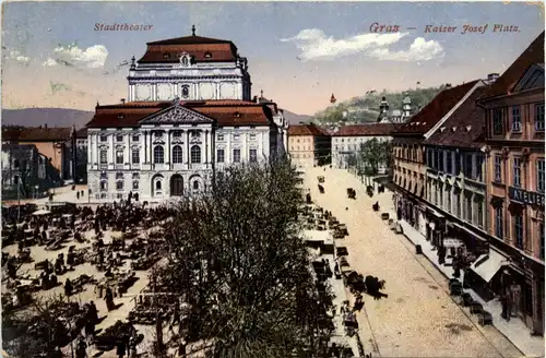 Graz/Steiermark und Umgebung - Stadttheater - Kaiser josef-Platz -336902