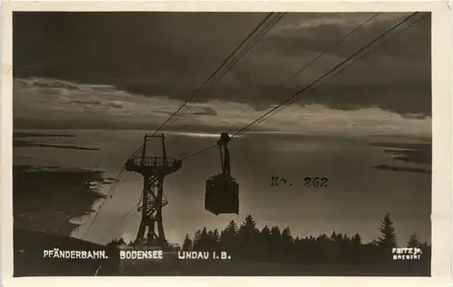 Vorarlberg/Bregenz/ Lindau und Umgebung - Lindau, Bodensee, Pfänderbahn -335414
