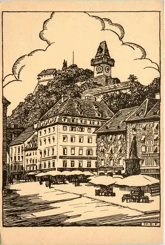 Graz/Steiermark und Umgebung - Hauptplatz -337016