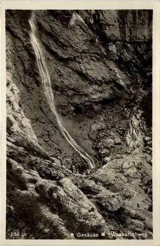 Admont/Gesäuse/Steiermark und Umgebung - Gesäuse, Wasserfallweg -335486