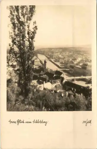 Graz/Steiermark - Blick vom Schlossberg -335966