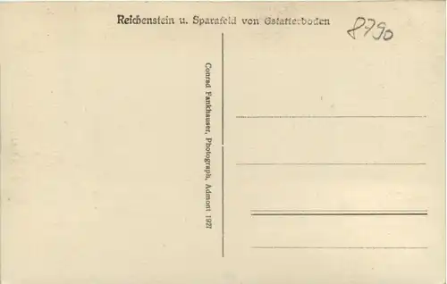 Admont/Gesäuse/Steiermark und Umgebung - Reichenstein und Sparafeld vom Gstatterboden -335886