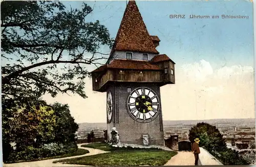 Graz/Steiermark - Uhrturm am Schlossberg -336110