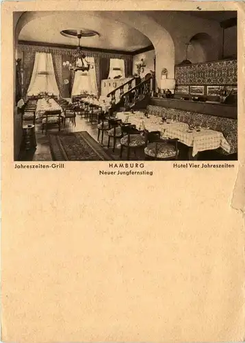 Hamburg - Hotel Vier Jahreszeiten, -Resaurant Haerlin Grill, -320682