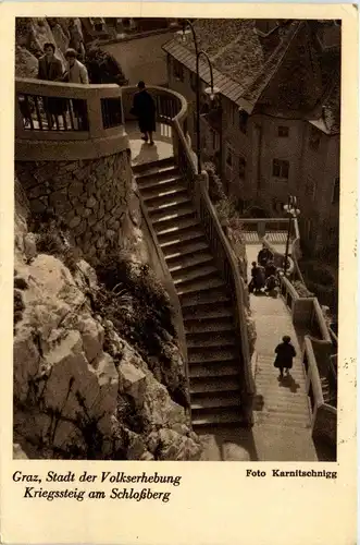 Graz/Steiermark - Kriegssteig am Schlossberg -336044