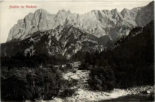 Admont/Gesäuse/Steiermark und Umgebung - Gesäuse: Hochtor -335740