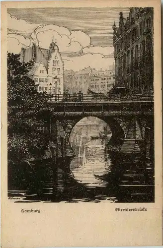 Hamburg/div. Stadtteile - Ellerntorbrücke -320722