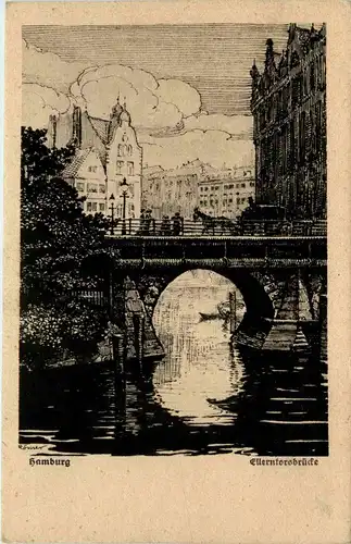 Hamburg/div. Stadtteile - Ellerntorsbrücke -320742