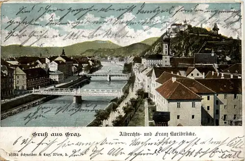 Graz/Steiermark - Albrechts- und Karlbrücke -336108