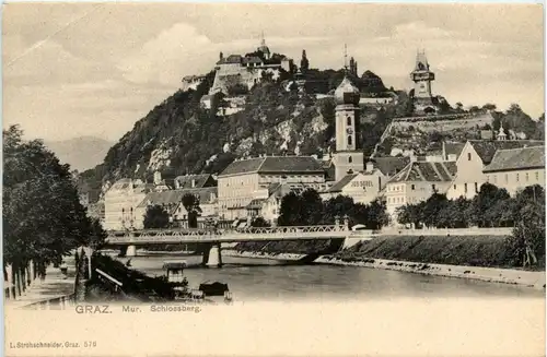 Graz/Steiermark - Mur, Schlossberg -336254