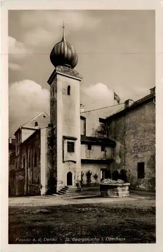 Passau/Bayern - Passau - St. Georgskirche im Oberhaus -320860