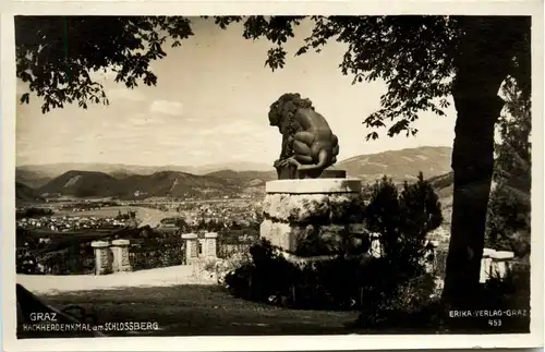 Graz/Steiermark - Hackherdenkmal am Schlossberg -335996