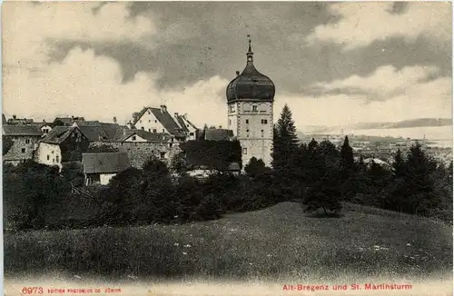 Bregenz/Vorarlberg, div.Orte und Umgebung - Alt-Bregenz und St. Martinsturm -336420