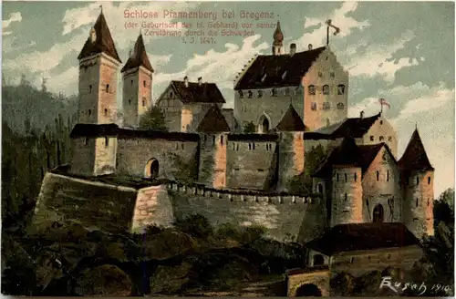 Vorarlberg/Bregenz/ Lindau und Umgebung - Schloss Pfannenberg bei Bregenz -335446