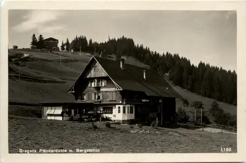 Bregenz/Vorarlberg, div. Orte und Umgebung - Bregenz, Pfänderdohle m. Bergstation -336512