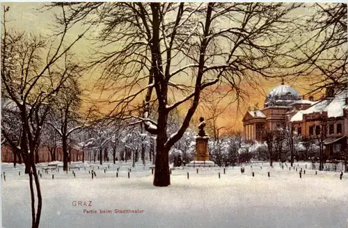 Graz/Steiermark und Umgebung - Partie beim Stadttheater -336790