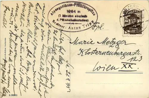 Bregenz/Vorarlberg, div. Orte und Umgebung - Alpengasthaus Pfänderspitze -336618