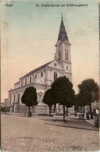 Graz/Steiermark und Umgebung - St. Josefs-Kirche am Schönaugürtel -336870