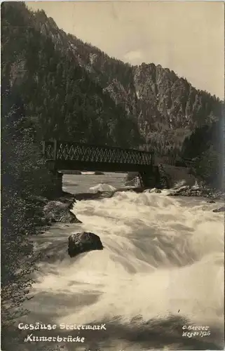 Admont/Gesäuse/Steiermark und Umgebung - Kummerbrücke -335542