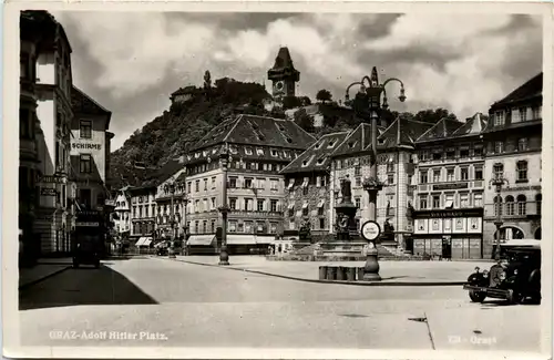 Graz/Steiermark und Umgebung - Adolf-Hitler-Platz -336922