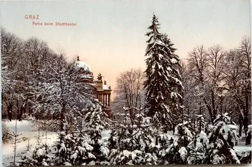 Graz/Steiermark und Umgebung - Partie beim Stadttheater -336788