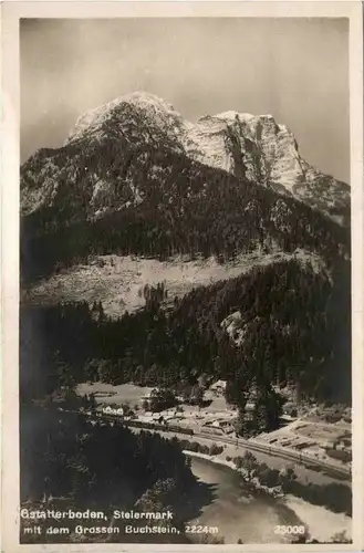 Admont/Gesäuse/Steiermark und Umgebung - Gstatterboden mit dem grossen Buchstein -335698