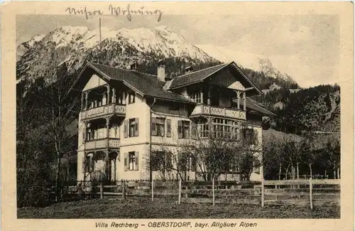 Oberstdorf/Bayern - Villa Rechberg, bayr. Allgäuer Alpen -321328