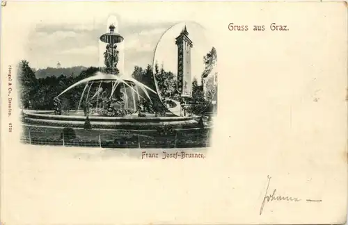 Graz/Steiermark und Umgebung - Franz Josef-Brunnen -336936
