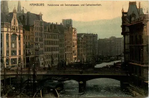 Hamburg - Holzbrücke -408390